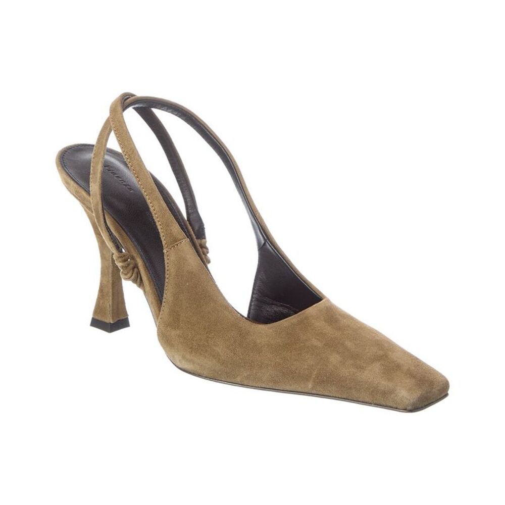 Proenza Schouler Cross Suede Slingback Pump
